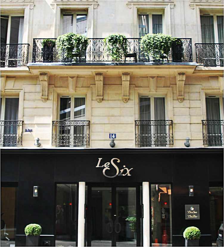 Hotel Le Six Paris Exterior photo